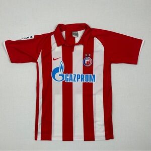 Serbia Red Star Belgrade 2009-2010 Home Soccer Jersey Nike Football Kit